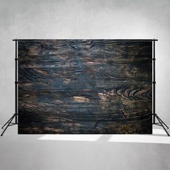 Dark Brown Texture Abstract Wood Planks Backdrop - Layoris