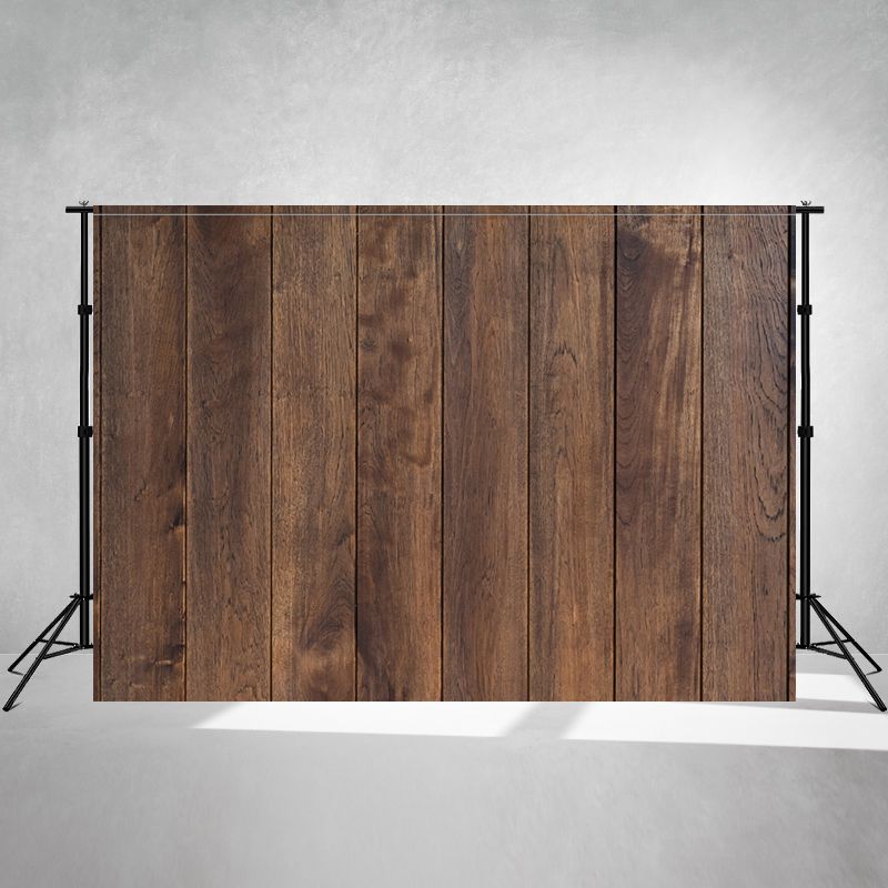 Classic Brown Wood Texture Photography Backdrop - Layoris