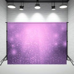 Purple Stage Glitter Bokeh Photography Backdrop - Layoris