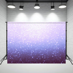 Blue Gradient Glitter Shining Photo Backdrop - Layoris