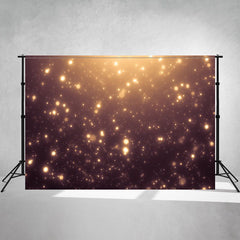 Golden Sparkle Bokeh Photography Backdrop - Layoris