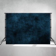 Blue Black Crack Cement Wall Texture Backdrop - Layoris