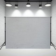 Flat White Painted Wall Photography Backdrop - Layoris