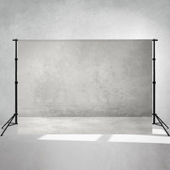 Gray Cement Wall And Floor Interior Photo Backdrop - Layoris