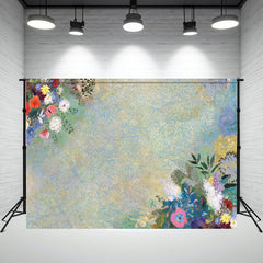 Retro Oil Painting Female Fashion Photo Backdrop - Layoris