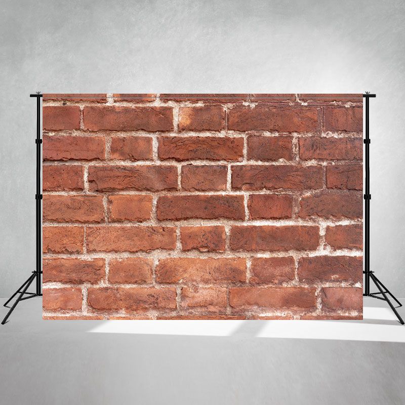 Classic Red Brick Wall Portrait Photo Backdrop - Layoris