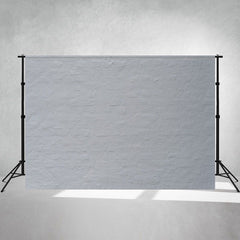 Blurred Texture Of White Brick Wall Photo Backdrop - Layoris