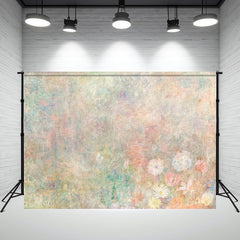 Abstract Texture Oil Painting Pink Portrait Backdrop - Layoris