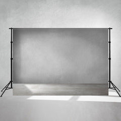Gray Wall And Floor Studio Photography Backdrop - Layoris