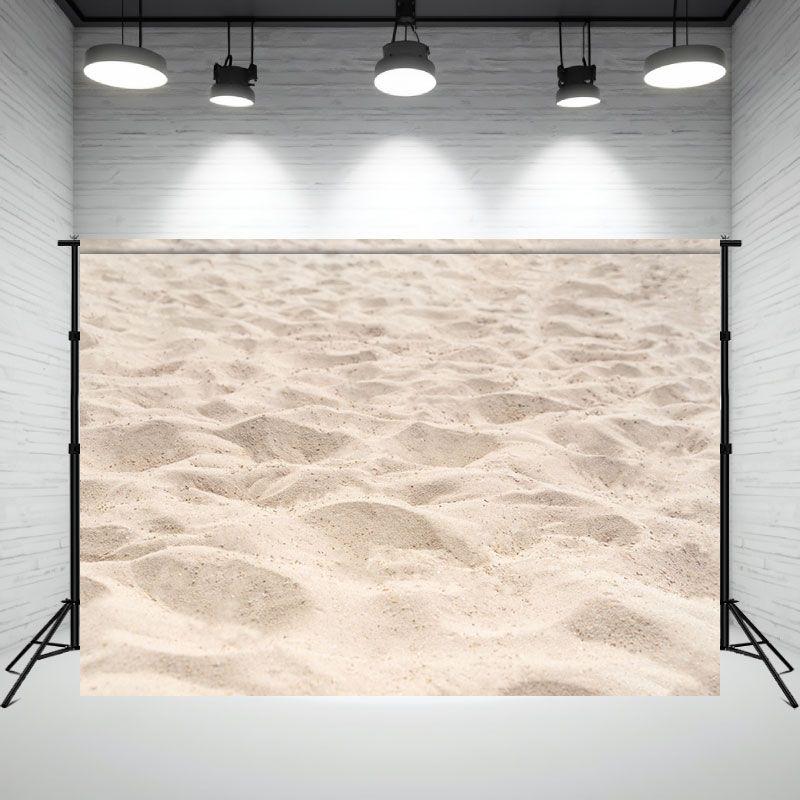 Summer Sand Beach Studio Photography Backdrop - Layoris