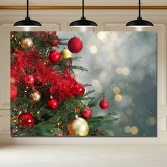 Layoris Christmas Tree Light Spot Bokeh Holiday Backdrop