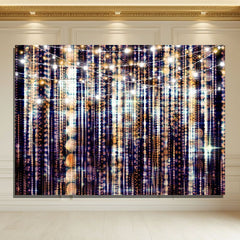 Layoris Shining Brown Birthday Backdrop