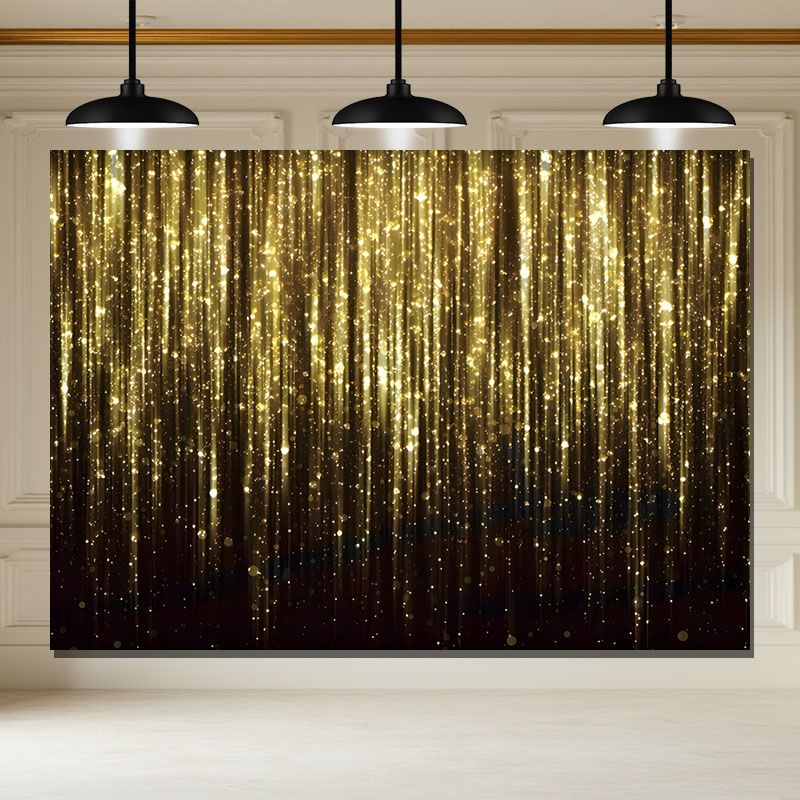 Layoris Shining Golden Light Birthday Backdrop