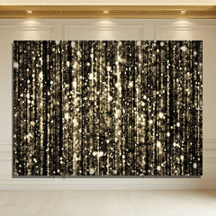 Layoris Shining Golden Light Diamond Birthday Backdrop