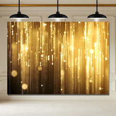 Layoris Golden Light Birthday Backdrop