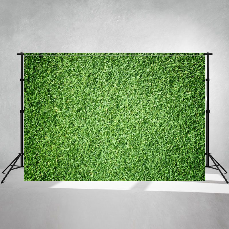 Versatile Green Grass Floor Photography Backdrop - Layoris