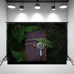 The Magic Notebook Left In The Forest Photo Backdrop - Layoris