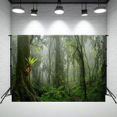 Deep In The Primeval Forest Photo Backdrop - Layoris