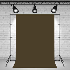 Coffee Color Professional Portrait Photo Backdrop - Layoris
