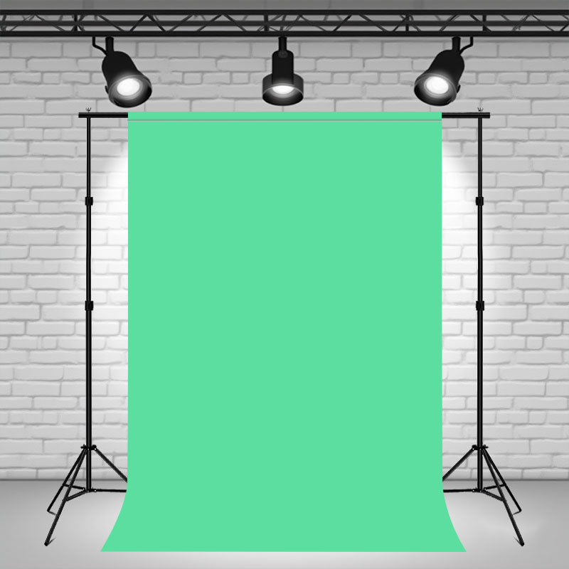 Light Green Solid Studio Photo Backdrop - Layoris