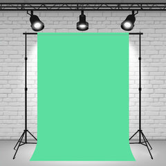 Light Green Solid Studio Photo Backdrop - Layoris