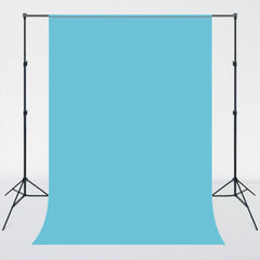 Dusty Blue Solid Color Studio Photo Backdrop - Layoris