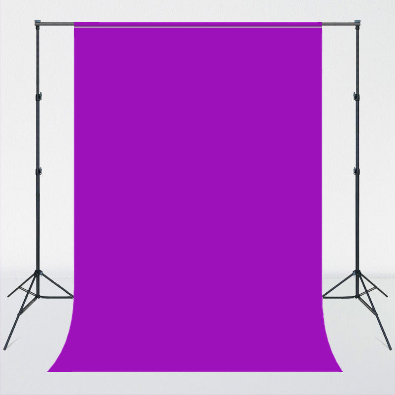 Purple Solid Color Studio Portrait Photo Backdrop - Layoris