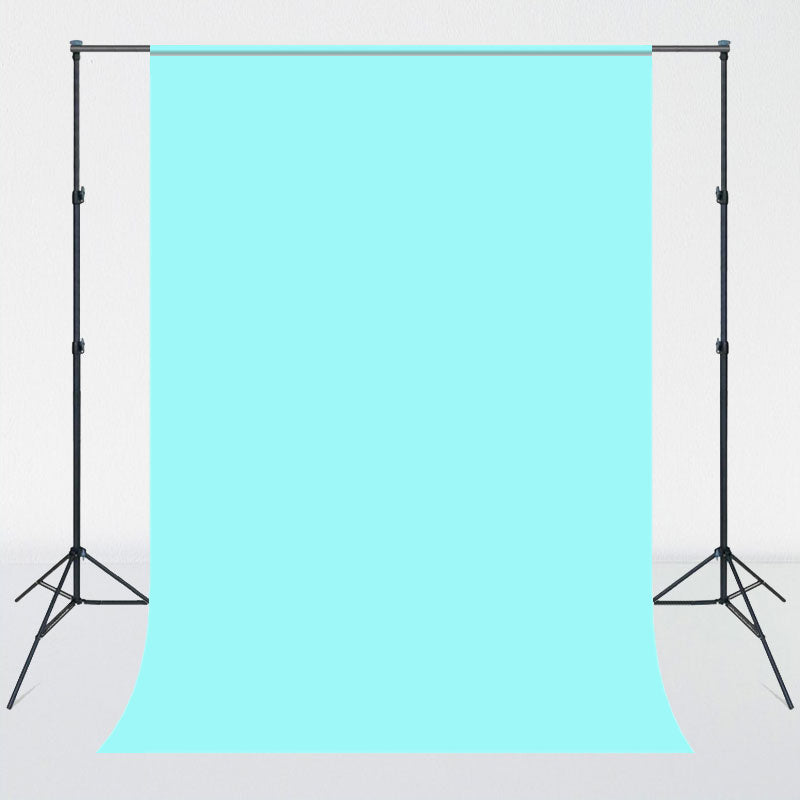 Light Aqua Solid Color Portrait Photo Backdrop - Layoris