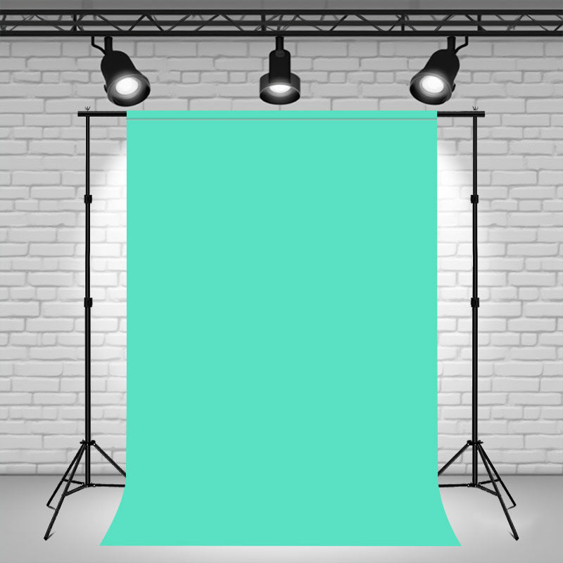 Bright Green Fabric Studio Portrait Backdrop - Layoris