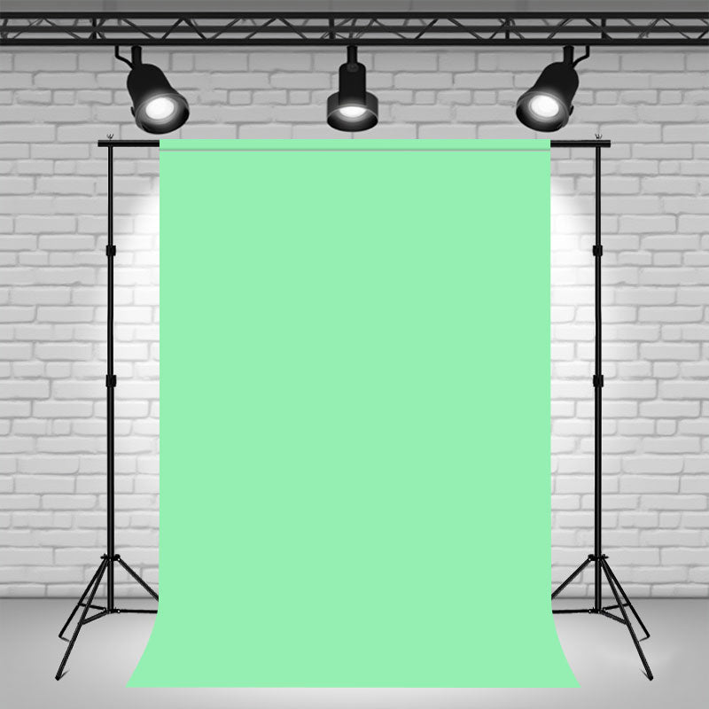 Sage Green Fabric Studio Portrait Backdrop - Layoris