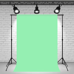 Sage Green Fabric Studio Portrait Backdrop - Layoris