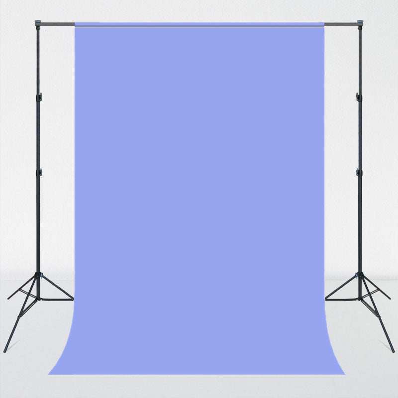 Soft Lavender Blue Studio Portrait Photo Backdrop - Layoris