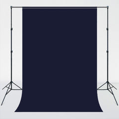 Navy Blue Studio Portrait Photo Backdrop - Layoris