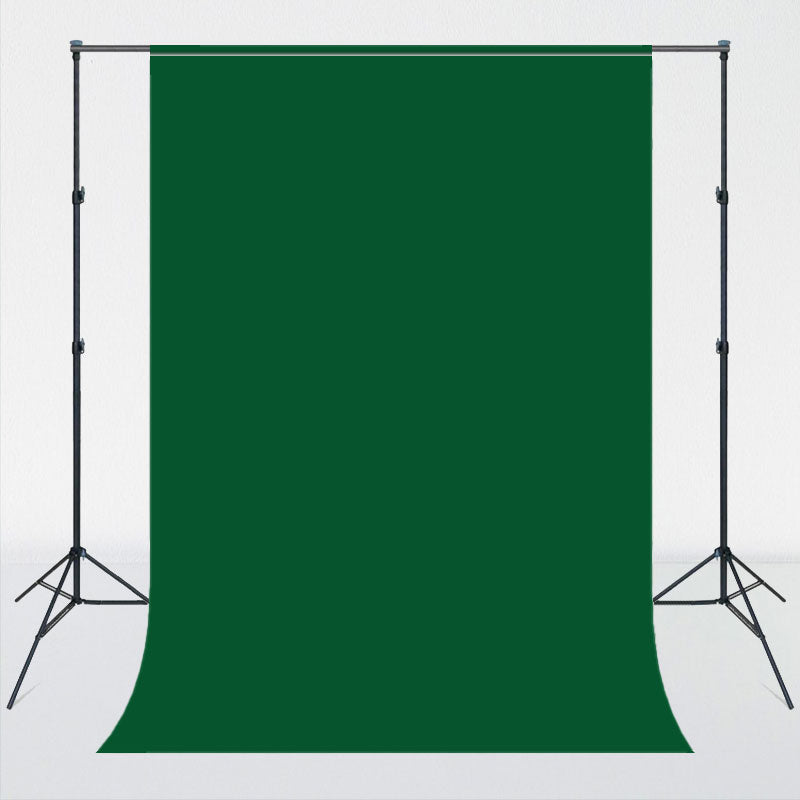 Green Fabric Studio Portrait Photo Backdrop - Layoris