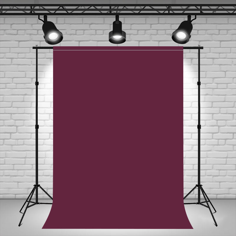 Plum Fabric Studio Portrait Photo Backdrop - Layoris