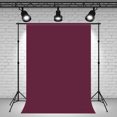 Plum Fabric Studio Portrait Photo Backdrop - Layoris