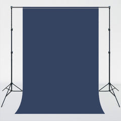 Soft Navy Blue Studio Portrait Photo Backdrop - Layoris