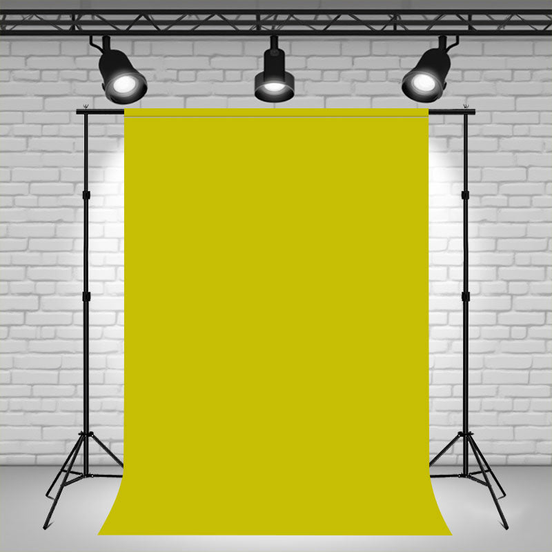 Lime Solid Color Microfiber Cloth Portrait Backdrop - Layoris