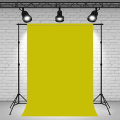 Lime Solid Color Microfiber Cloth Portrait Backdrop - Layoris