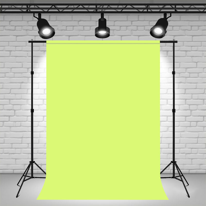 Yellow Studio Portrait Fabric Photo Backdrop - Layoris