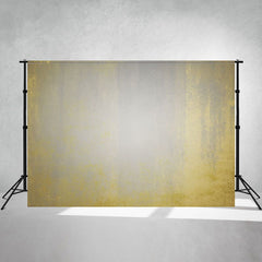 Gold Texture Cement Wall Photography Backdrop - Layoris