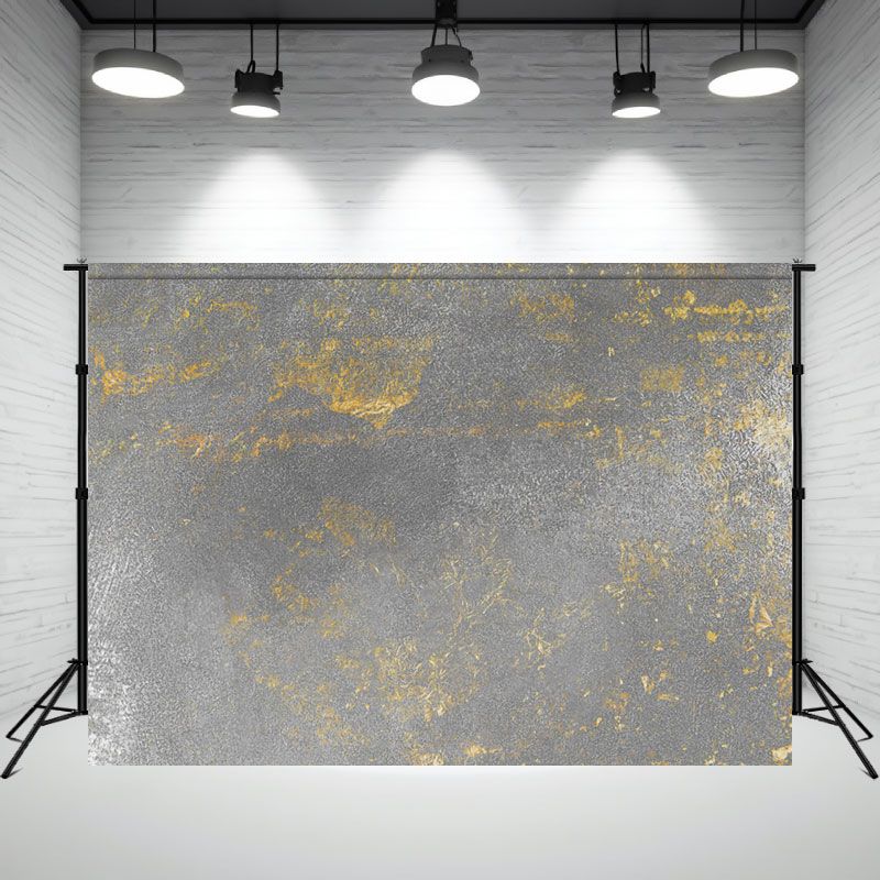 Gray Grainy Wall Portrait Photography Backdrop - Layoris