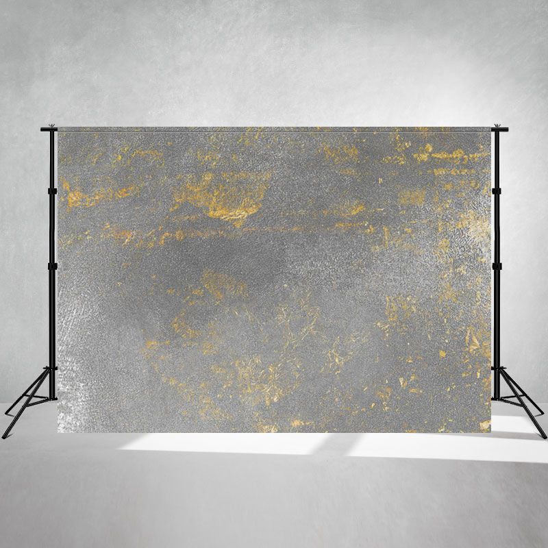 Gray Grainy Wall Portrait Photography Backdrop - Layoris