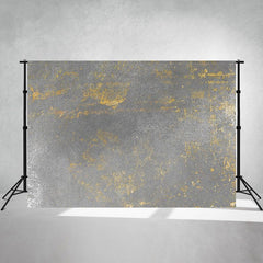 Gray Grainy Wall Portrait Photography Backdrop - Layoris