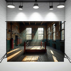 Boxing Arena Indoor Photography Backdrop - Layoris