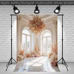 Dried Flower Boho Arch Indoor Photo Backdrop - Layoris
