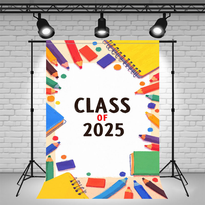 Class Of 2025 Children Back To School Backdrop - Layoris