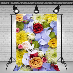 A Variety Of Flower Studio Photography Backdrop - Layoris