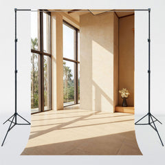 Indoor Window Marble Wall Photography Backdrop - Layoris