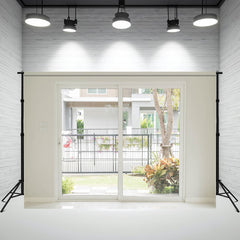 Blurred White Windows Photography Backdrop - Layoris